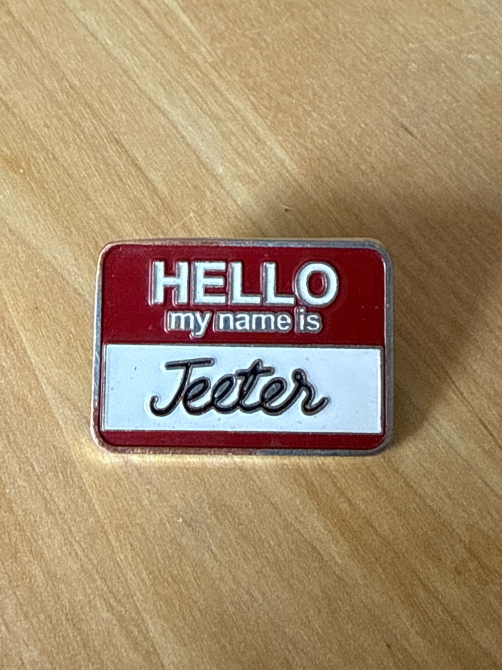 Jeeter Infused Canna PR Brand 1.25” Stainless Steel Enamel Pin - Merch